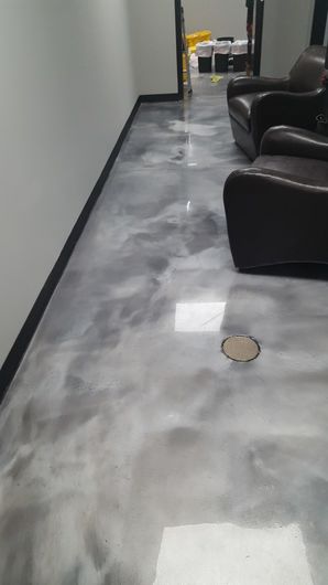 Construction Cleaning of Epoxy Floor in Marietta, GA (2)